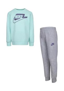Nike® Boys 4-7 NSW Club Seasonal Fleece Crew Neck Pullover Set -Nike® Shop Belk 10