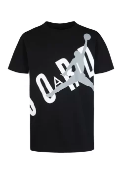 Nike® Boys 8-20 Short Sleeve Air Jordan Exploded Graphic T-Shirt