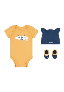 Nike® Baby Boys Boxed Onesie Animal Face Set -Nike® Shop Belk 1080