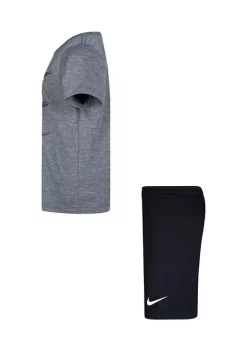 Nike® Boys 4-7 Drop Set Graphic T-Shirt and Shorts Set -Nike® Shop Belk 1083