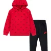 Nike® Toddler Boys Long Sleeve Club AOP Hoodie Set