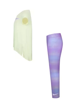 Nike® Girls 4-6x Allover Print Leggings Set -Nike® Shop Belk 1092