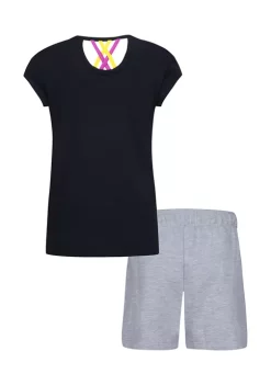 Nike® Girls 4-6x Knit Shorts Set -Nike® Shop Belk 1141