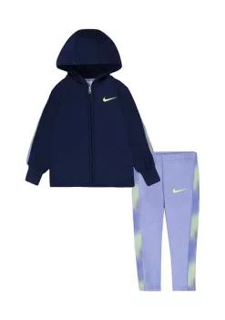Nike® Toddler Girls Dream Chaser Thermal Hoodie and Leggings Set