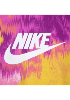 Nike® Girls 4-6x Printed Boxy Graphic T-Shirt and Solid Bike Shorts Set -Nike® Shop Belk 1170