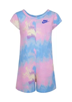 Nike® Girls 4-6x Tie Dye Romper -Nike® Shop Belk 1196