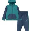 Nike® Toddler Boys Long Sleeve Therma Fit Hoodie Set