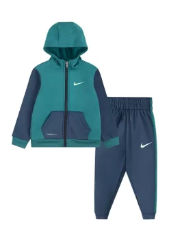 Nike® Toddler Boys Long Sleeve Therma Fit Hoodie Set -Nike® Shop Belk 1255