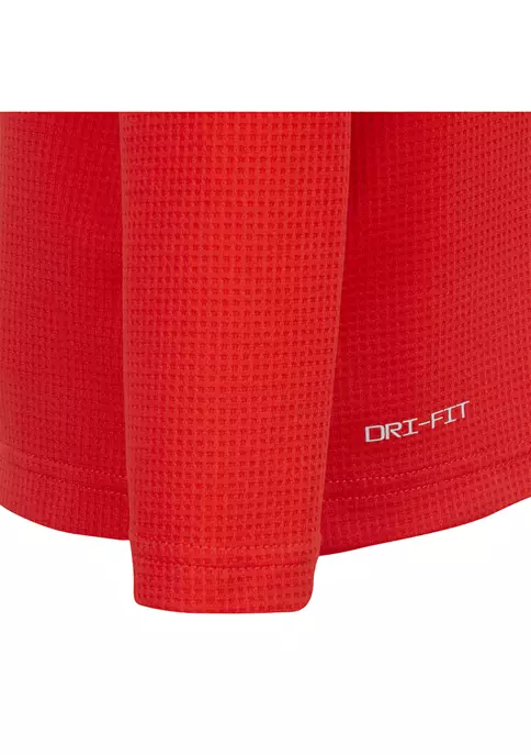 Nike® Boys 4-7 Swoosh Graphic Thermal T-Shirt 7 Nike® Boys 4-7 Swoosh Graphic Thermal T-Shirt - Image 5