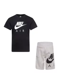 Nike® Boys 4-7 Air T-Shirt and Shorts Set