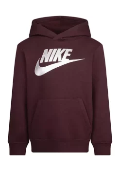 Nike® Boys 4-7 Metallic Hoodie