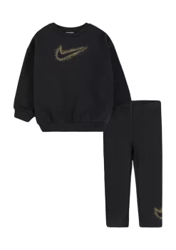 Nike® Toddler Girls Long Sleeve Crew Neck Sweatshirt and Joggers Set 13 Nike® Toddler Girls Long Sleeve Crew Neck Sweatshirt and Joggers Set -Nike® Shop Belk 1346