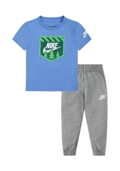 Nike® Toddler Boys Short Sleeve Outdoors T-Shirt and Pants Set -Nike® Shop Belk 151