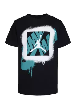 Nike® Boys 8-20 Short Sleeve Jump Graffiti Graphic T-Shirt