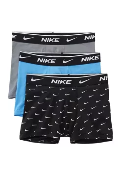 Nike® Boys 8-20 3-Pack of Printed Boxer Briefs