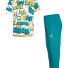 Nike® Boys 4-7 Air Comic Allover Print T-Shirt and Pants Set -Nike® Shop Belk 244