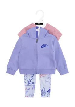 Nike® Baby Girls 3 Piece Allover Print Set -Nike® Shop Belk 314