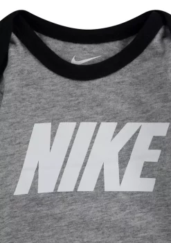 Nike® Baby Boys Long Sleeve Just Do It Swoosh Bodysuit Set -Nike® Shop Belk 346