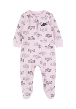 Nike® Baby Girls Doodle Dreamer Allover Print Coverall Pajamas -Nike® Shop Belk 388