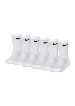 Nike® Boys 4-7 Mesh Cushion Crew Socks - 6 Pack -Nike® Shop Belk 456