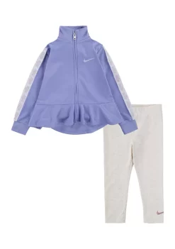 Nike® Toddler Girls Peplum Zip Jacket and Leggings Set -Nike® Shop Belk 478