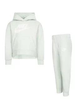 Nike® Girls 4-6x Club Fleece Set