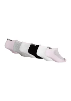 Nike® Girls Jordan No Show Socks - 6 Pack -Nike® Shop Belk 574