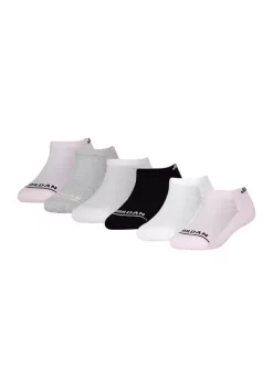 Nike® Girls Jordan No Show Socks - 6 Pack -Nike® Shop Belk 576