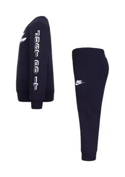 Nike® Boys 4-7 NSW Club Seasonal Fleece Crew Neck Pullover Set -Nike® Shop Belk 6