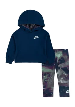 Nike® Toddler Girls Long Sleeves Pullover Hoodie Set -Nike® Shop Belk 616