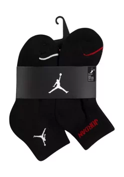 Nike® Boys Jordan Legend Ankle Socks - 6 Pack -Nike® Shop Belk 696