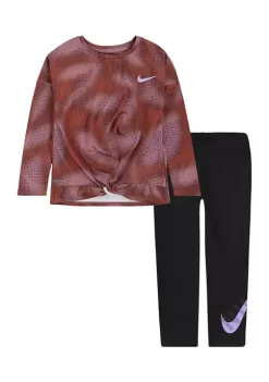 Nike® Toddler Girls Long Sleeve Printed T-Shirt and Joggers Set 15 Nike® Toddler Girls Long Sleeve Printed T-Shirt and Joggers Set -Nike® Shop Belk 764