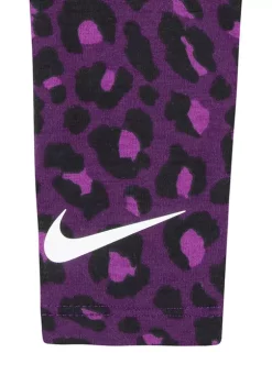 Nike® Baby Girls French Terry Crew Neck Sweatshirt and Animal Print Leggings Set -Nike® Shop Belk 777