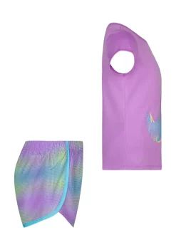 Nike® Girls 4-6x Allover Print Sprinter Shorts Set -Nike® Shop Belk 788