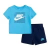 Nike® Baby Boys Short Sleeve Club Shorts Set -Nike® Shop Belk 810