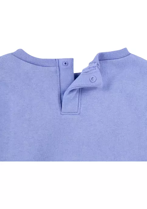 Nike® Baby Girls Crew Neck Sweatshirt and Leggings Set 5 Nike® Baby Girls Crew Neck Sweatshirt and Leggings Set - Image 3