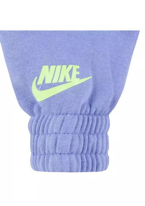 Nike® Baby Girls Crew Neck Sweatshirt and Leggings Set 7 Nike® Baby Girls Crew Neck Sweatshirt and Leggings Set - Image 5