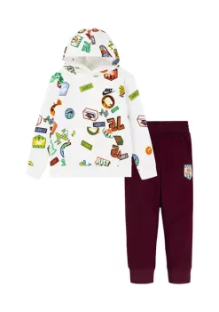 Nike® Toddler Girls Long Sleeve Outdoor Fleece Set