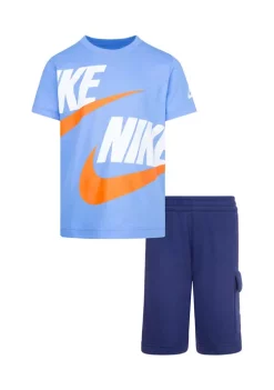 Nike® Boys 4-7 Graphic Cargo Set