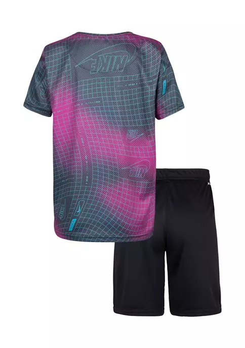 Nike® Boys 4-7 Gridient Club Dri-Fit Set 4 Nike® Boys 4-7 Gridient Club Dri-Fit Set - Image 2