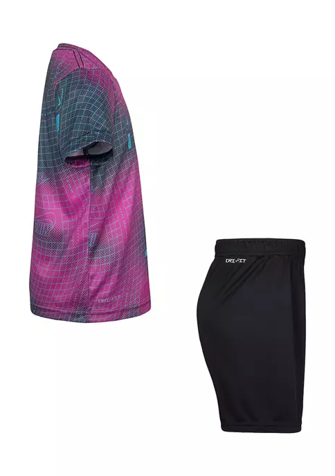 Nike® Boys 4-7 Gridient Club Dri-Fit Set 6 Nike® Boys 4-7 Gridient Club Dri-Fit Set - Image 4