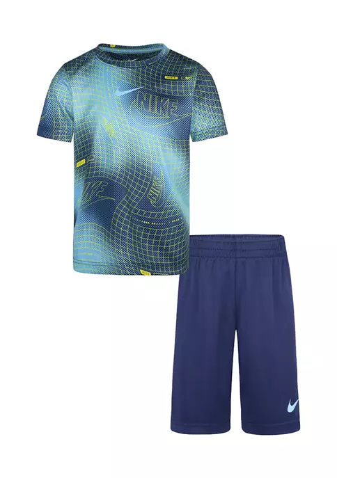 Nike® Boys 4-7 Gridient Club Dri-Fit Set 10 Nike® Boys 4-7 Gridient Club Dri-Fit Set - Image 8