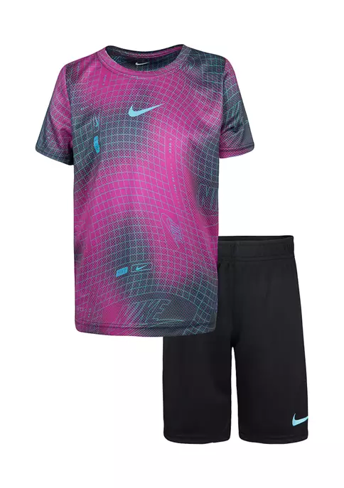 Nike® Boys 4-7 Gridient Club Dri-Fit Set 11 Nike® Boys 4-7 Gridient Club Dri-Fit Set - Image 9