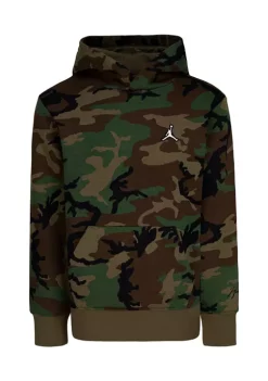 Nike® Boys 8-20 Essentials Camo Print Pullover Hoodie