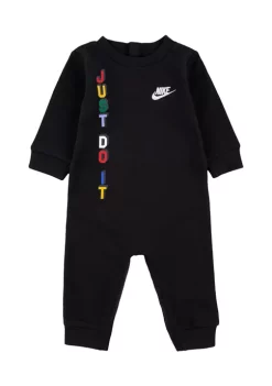 Nike® Baby Boys Long Sleeve French Terry Coveralls -Nike® Shop Belk 99